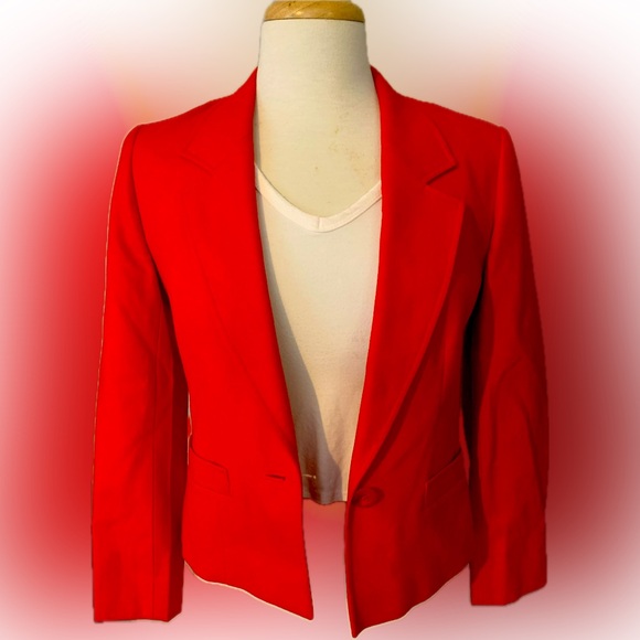 Vintage Pendleton 100% Wool Red Blazer - Picture 2 of 8